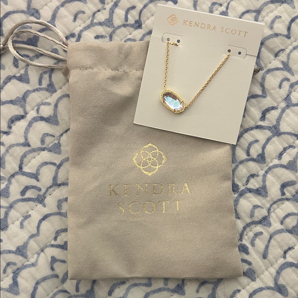 Kendra Scott Gold Elisa Necklace